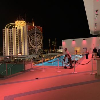 Circa - View of downtown from the pool deck - Casinos Near Me - Las Vegas, Nevada