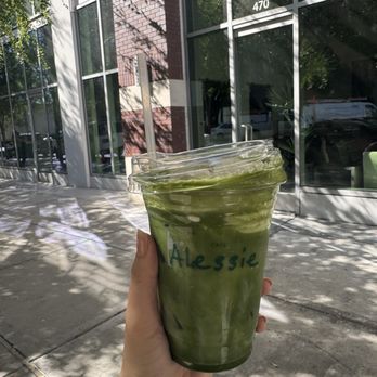 Cafe Alessie - Honey cold cream matcha latte - Cafes Near Me - San Diego, California Cafe Alessie - Honey cold cream matcha latte - Cafes Near Me - San Diego, California