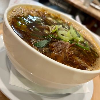 dan modern chinese - spicy oxtail beef noodle soup - Chinese Near Me - Manhattan Beach, California