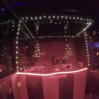 The Ruby Room - DJ area with lights - Dive Bars Near Me - Oakland, California