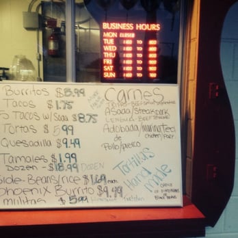 Pita's Taqueria - Menu and hours closed Mondays - Food Stands Near Me - Enumclaw, Washington
