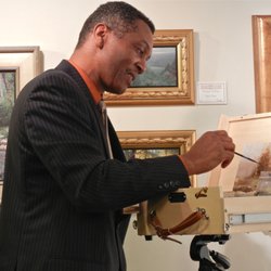 McBride Gallery - Michael Godfrey, Oil painting demonstration