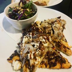Dandelion - Mushroom flatbread