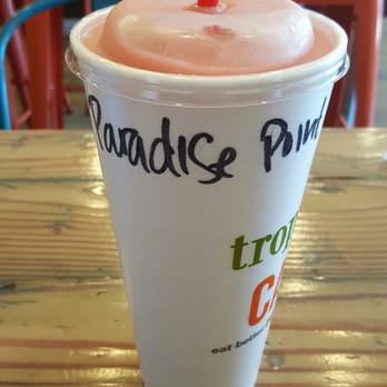 Tropical Smoothie Cafe - Pretty handwriting. - Juice Bars & Smoothies Near Me - Virginia Beach, Virginia