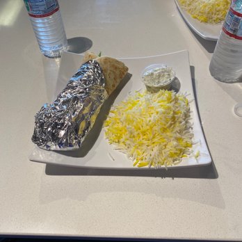 Flame Kabob - Kabob Burrito!  Chicken, yummy! - Middle Eastern Near Me - Henderson, Nevada