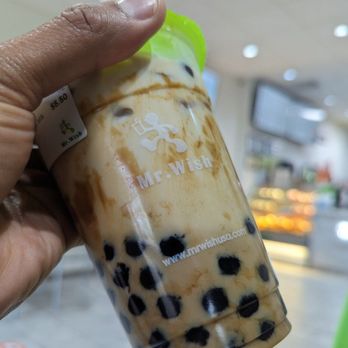 Mr. Wish - Tiger Milk Tea Boba - Bubble Tea Near Me - Herndon, Virginia