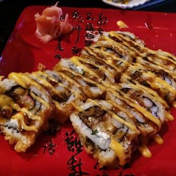 Rakuu - Their 'crunchy roll' - amazing. - Sushi Bars Near Me - Spring, Texas