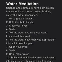 Pawleys Lymphatic Wellness - Water is almost always the answer.