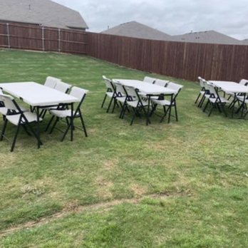 RenTables And Chairs - 6ft tables with chairs for rent for your next family or friend gathering. - Party Equipment Rentals Near Me RenTables And Chairs - 6ft tables with chairs for rent for your next family or friend gathering. - Party Equipment Rentals Near Me