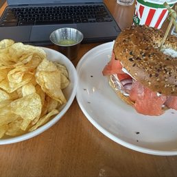 Smoked Salmon Bagel Smoked Salmon Bagel