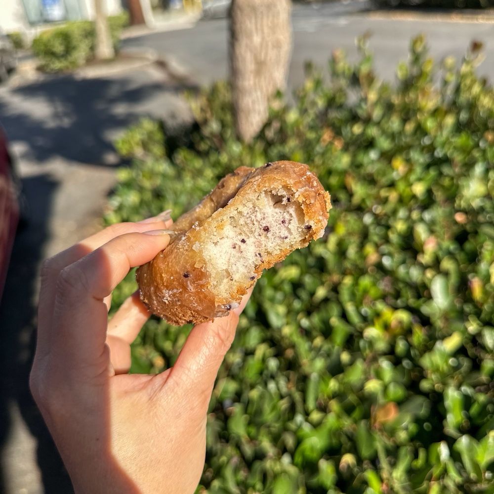 Star Donuts - Glazed blueberry cake donut - Donuts Near Me - Newbury Park, California Star Donuts - Glazed blueberry cake donut - Donuts Near Me - Newbury Park, California