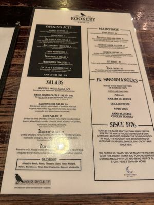 Menu photo 3 The Rookery Macon, GA Menu photo 3 The Rookery Macon, GA