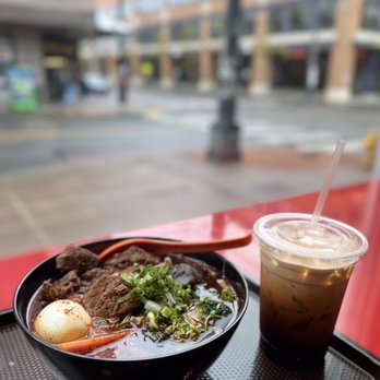 E-Jae Pak Mor - Thai beef noodle soup - Thai Near Me - Seattle, Washington