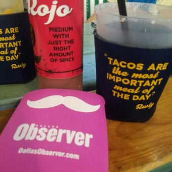 Rusty Taco - Enjoying National Taco Day with the Dallas Observer crew and getting a few freebies - Tex-Mex Near Me - Dallas, Texas