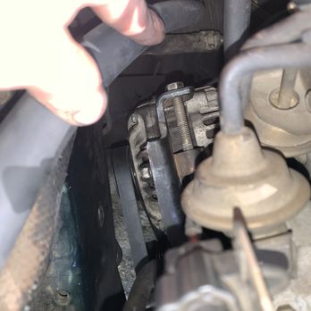 Express Oil Change & Tire Engineers - The alternator belt that I put on that still there ("won't make it down the street") they say - Oil Change Stations Near Me - Madison, Alabama Express Oil Change & Tire Engineers - The alternator belt that I put on that still there ("won't make it down the street") they say - Oil Change Stations Near Me - Madison, Alabama