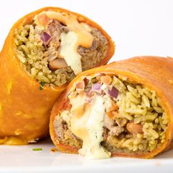 Burrito Bomba - How much sauce is too much?!