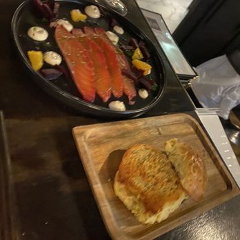 Sallie's Bistro - Salmon appetizer- picture does not do it justice- - Belgian Near Me - Dunedin, Florida Sallie's Bistro - Salmon appetizer- picture does not do it justice- - Belgian Near Me - Dunedin, Florida