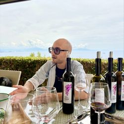 Le Vigne di Raito - Alfonso, the ever-convivial English-speaking guide and host.