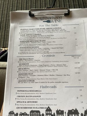 Menu photo 2 Neighborhood Wine Fort Worth, TX