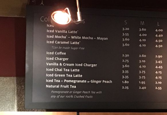 Menu photo 3 Cougar Grounds Houston, TX