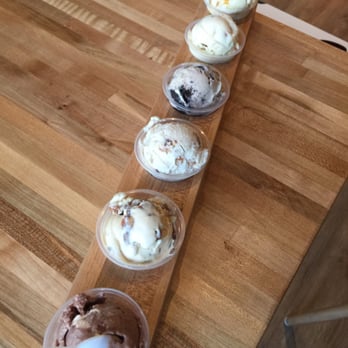 Screamery Ice Cream - Flight. 6 flavors of deliciousness! - Ice Cream & Frozen Yogurt Near Me - Tucson, Arizona
