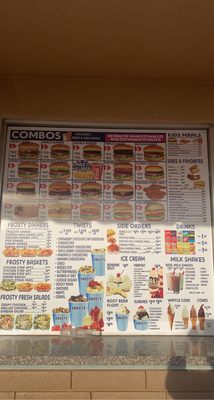 Menu photo 8 Frostys Drive Inn Bakersfield, CA