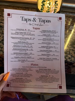 Menu photo 8 Taps & Tapas by Chef Lino Bakersfield, CA Menu photo 8 Taps & Tapas by Chef Lino Bakersfield, CA
