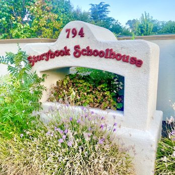 Storybook Schoolhouse - A sign at the school - Child Care & Day Care Near Me - Chico, California Storybook Schoolhouse - A sign at the school - Child Care & Day Care Near Me - Chico, California