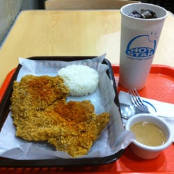 Hot Star Large Fried Chicken - They weren't lying when they said it would be large.