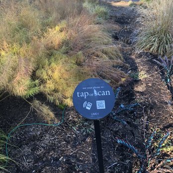 Bellevue Botanical Garden - QR codes, to access plant information. - Botanical Gardens Near Me - Bellevue, Washington