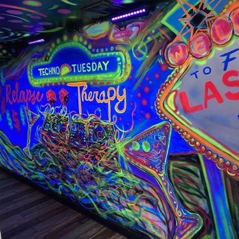 Therapy - Bathroom hallway - Bars Near Me - Las Vegas, Nevada Therapy - Bathroom hallway - Bars Near Me - Las Vegas, Nevada
