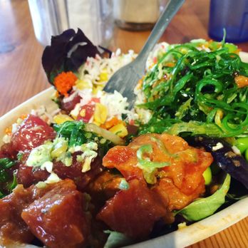 The Poke Guy - Small ahi + spicy sockeye - Hawaiian Near Me - Vancouver, British Columbia The Poke Guy - Small ahi + spicy sockeye - Hawaiian Near Me - Vancouver, British Columbia