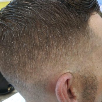 Rainier Barber And Styling - Fade on the sides, kept the top long. - Barbers Near Me - Everett, Washington Rainier Barber And Styling - Fade on the sides, kept the top long. - Barbers Near Me - Everett, Washington