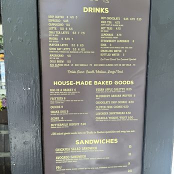 The Trails - Menu. May, 2025 - Cafes Near Me - Los Angeles, California