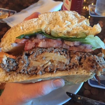 The Stein & Vine - Mmmm Juicy Lacey stuffed with smoked gouda - Bars Near Me - Brandon, Florida