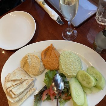 Panini Kabob Grill - Love the Hummus Trio (A Must)! - Mediterranean Near Me - Irvine, California