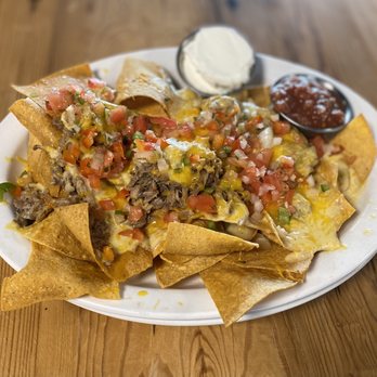 Ope Haus Pub - a plate of nachos - New American Near Me - Barneveld, Wisconsin