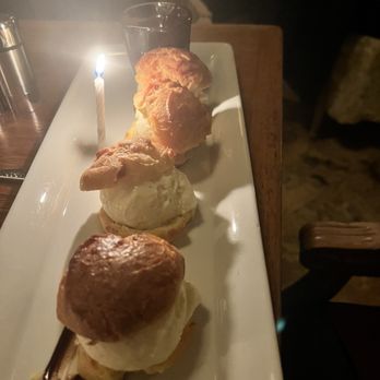 Print Works Bistro - Profiteroles - French Near Me - Greensboro, North Carolina