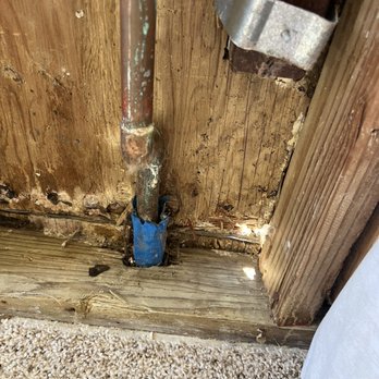 Good Life Construction - Hole in the siding - seen from the inside. - General Contractors Near Me - North Highlands, California