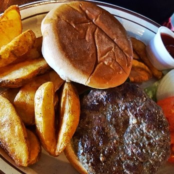 Cleopatra Cafe - Kefta burger and fries - Mediterranean Near Me - Santa Fe, New Mexico