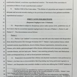 Medical Board Complaint against Dr at this hospital