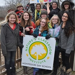Nature's Classroom Institute and Montessori School - Adolescent students sharing their gratitude.