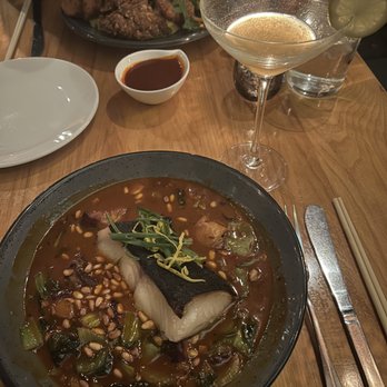 Soba - Black cod was exceptional! And paired well with the masala chai gimlet. - Asian Fusion Near Me - Pittsburgh, Pennsylvania Soba - Black cod was exceptional! And paired well with the masala chai gimlet. - Asian Fusion Near Me - Pittsburgh, Pennsylvania