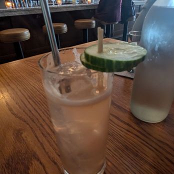Public Domain - The Tuscan Rickey Gin, cucumber, strawberry?, lime, soda - Bars Near Me - Minneapolis, Minnesota Public Domain - The Tuscan Rickey Gin, cucumber, strawberry?, lime, soda - Bars Near Me - Minneapolis, Minnesota