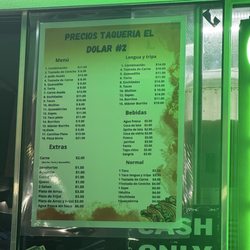 Taqueria El Cazador - Cash only