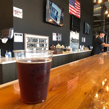 Fortress BeerWorks - Amber lager bar-side - Brewpubs Near Me - Spring, Texas