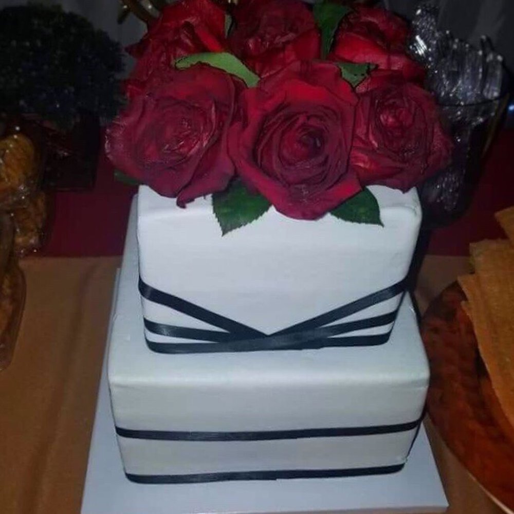 This was the cake I received, nearly identical. This was the cake I received, nearly identical.