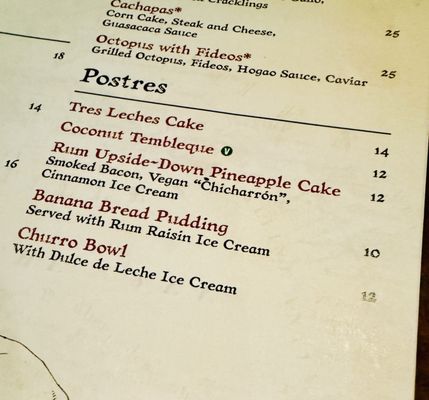 Menu photo 3 Strong Water Tavern Orlando, FL
