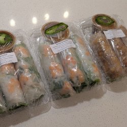 Cam Hung - Shrimp Spring Rolls, House Tofu Spring Rolls