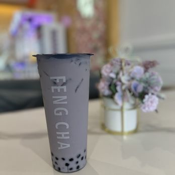 Feng Cha Teahouse - Taro Milk Tea 10.08.24 - Bubble Tea Near Me - Fullerton, California Feng Cha Teahouse - Taro Milk Tea 10.08.24 - Bubble Tea Near Me - Fullerton, California